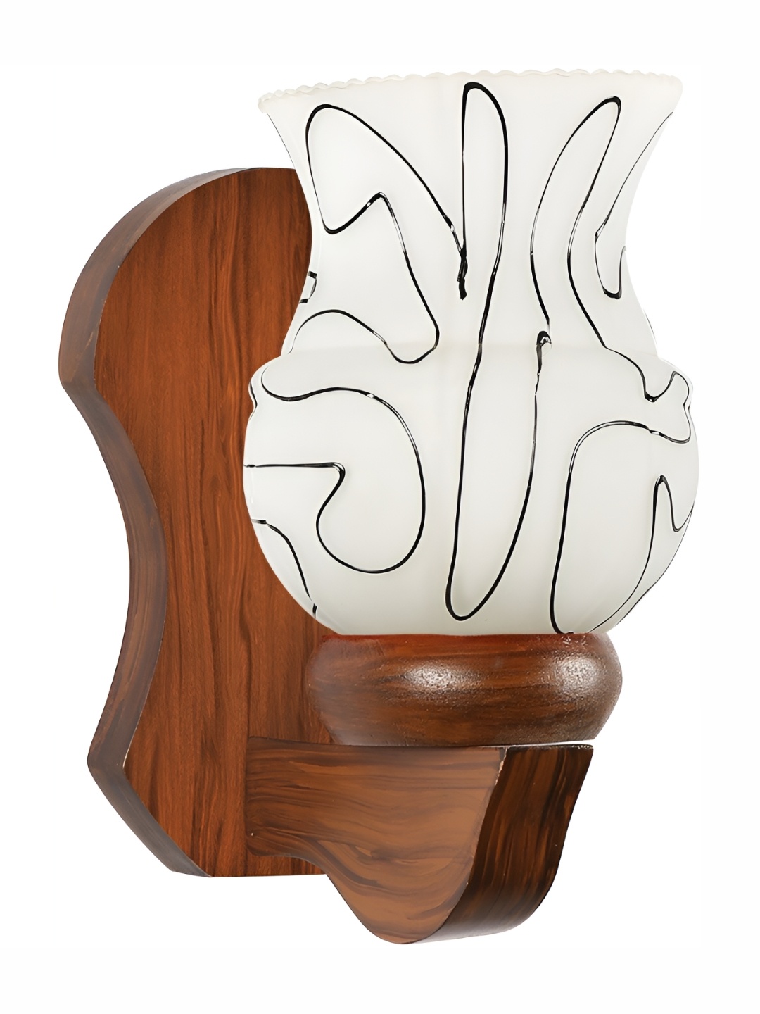 

Afast White Cylinderic Shaped Glass Wall Lamp