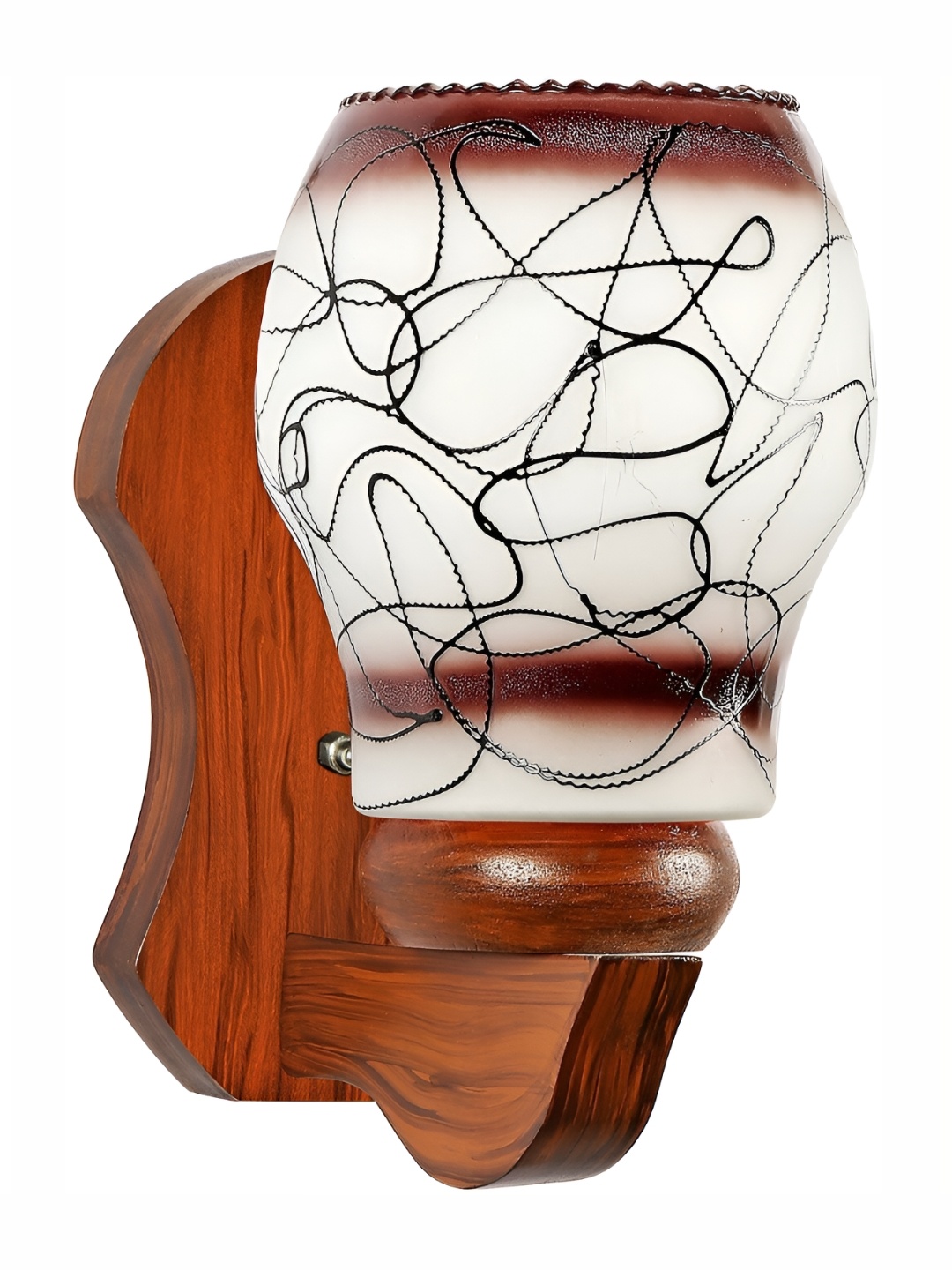 

Afast White Glass Wall Lamp