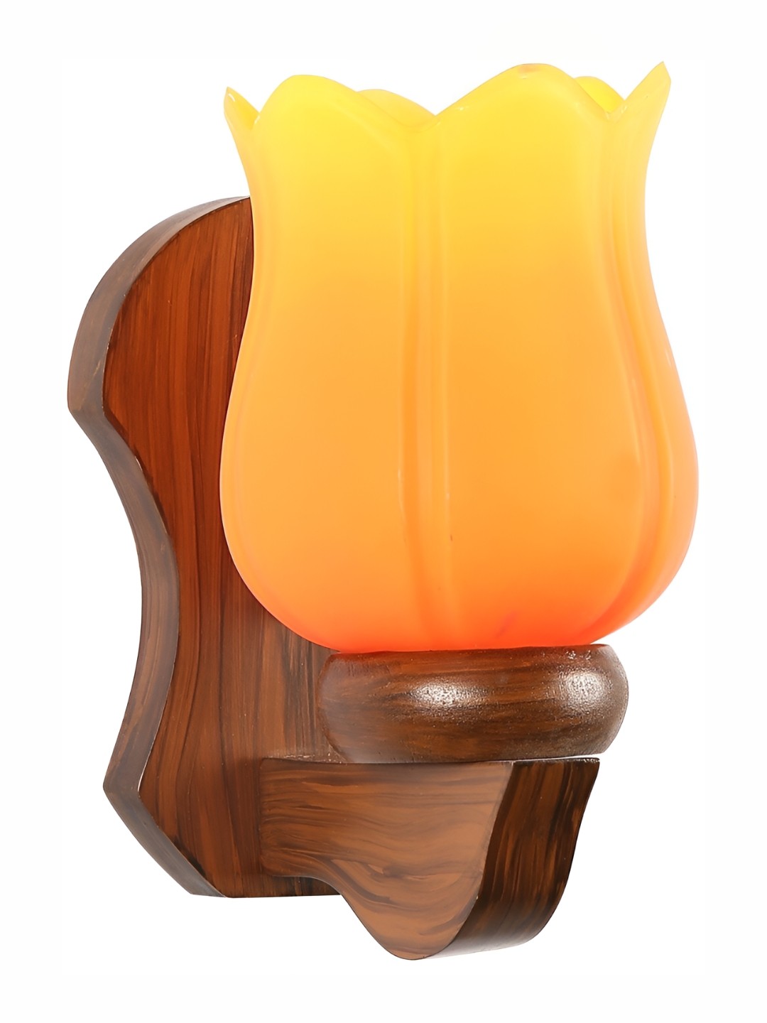 

Afast Orange & Brown Contemporary Glass Wall Lamp