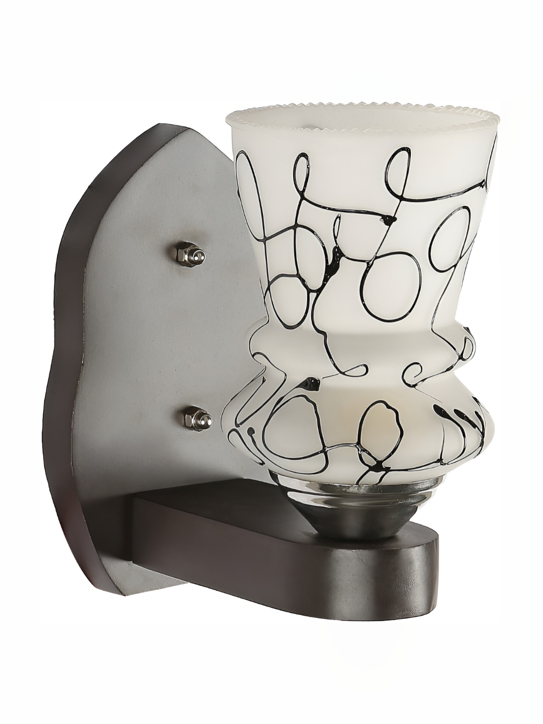 

Afast White Textured Glass Cylindrical Wall Lamp