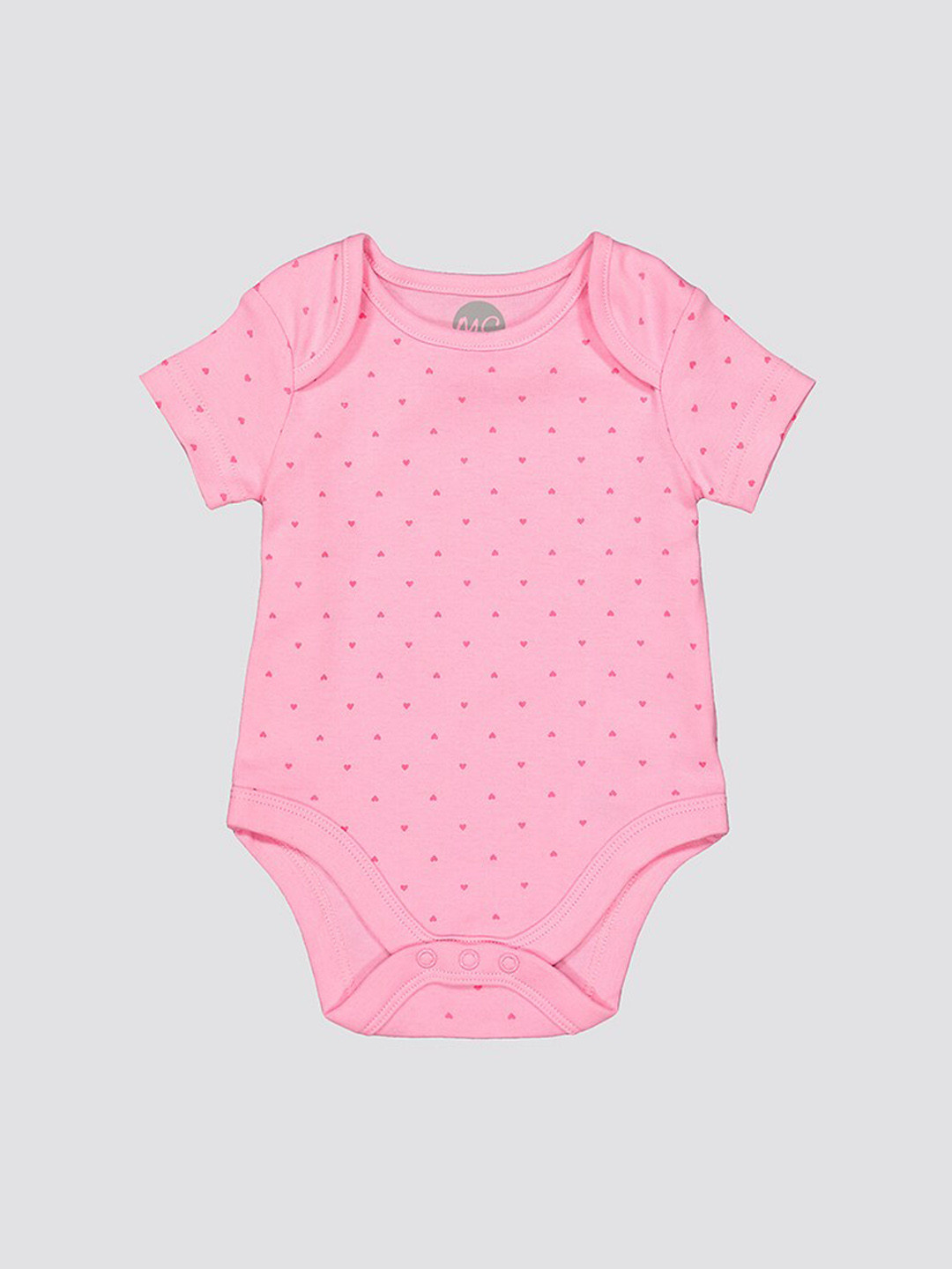 

mothercare Infant Printed Bodysuits, Pink