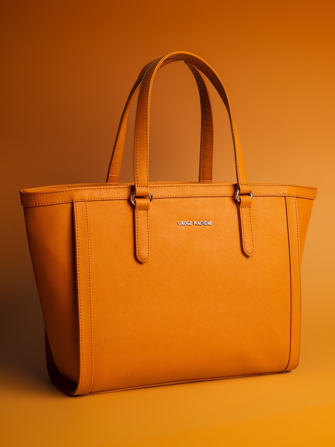 

Gauge Machine Mustard Saffiano Symphony, Brown