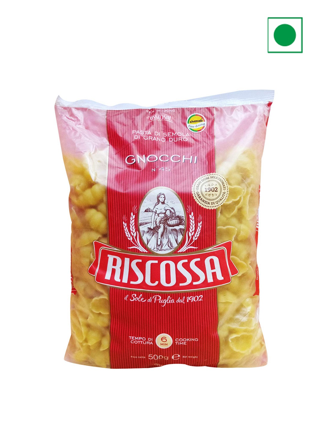 

Riscossa Gnocchi Pasta 500 Gm, Red