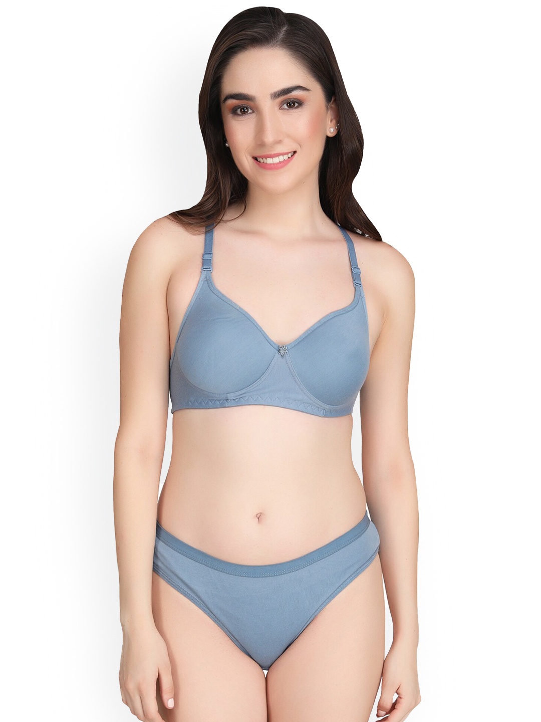 

Liigne Non Padded Lingerie Set VC0398NPBP, Grey