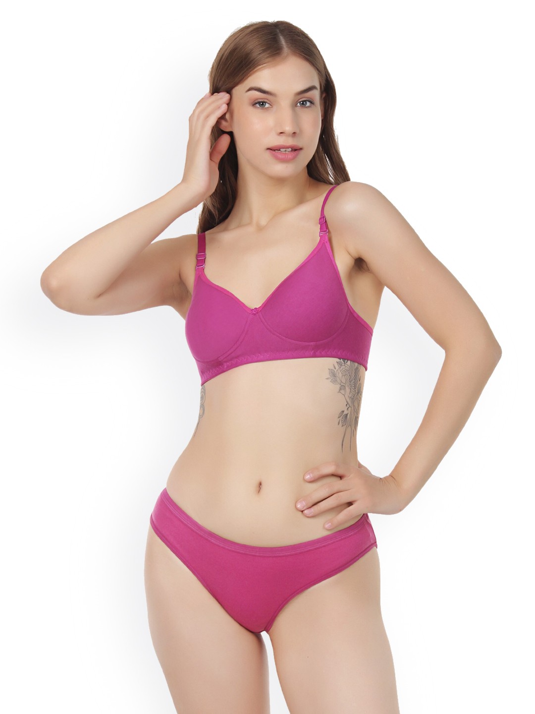 

Liigne Non Padded Lingerie Set VC0436NPBP, Purple
