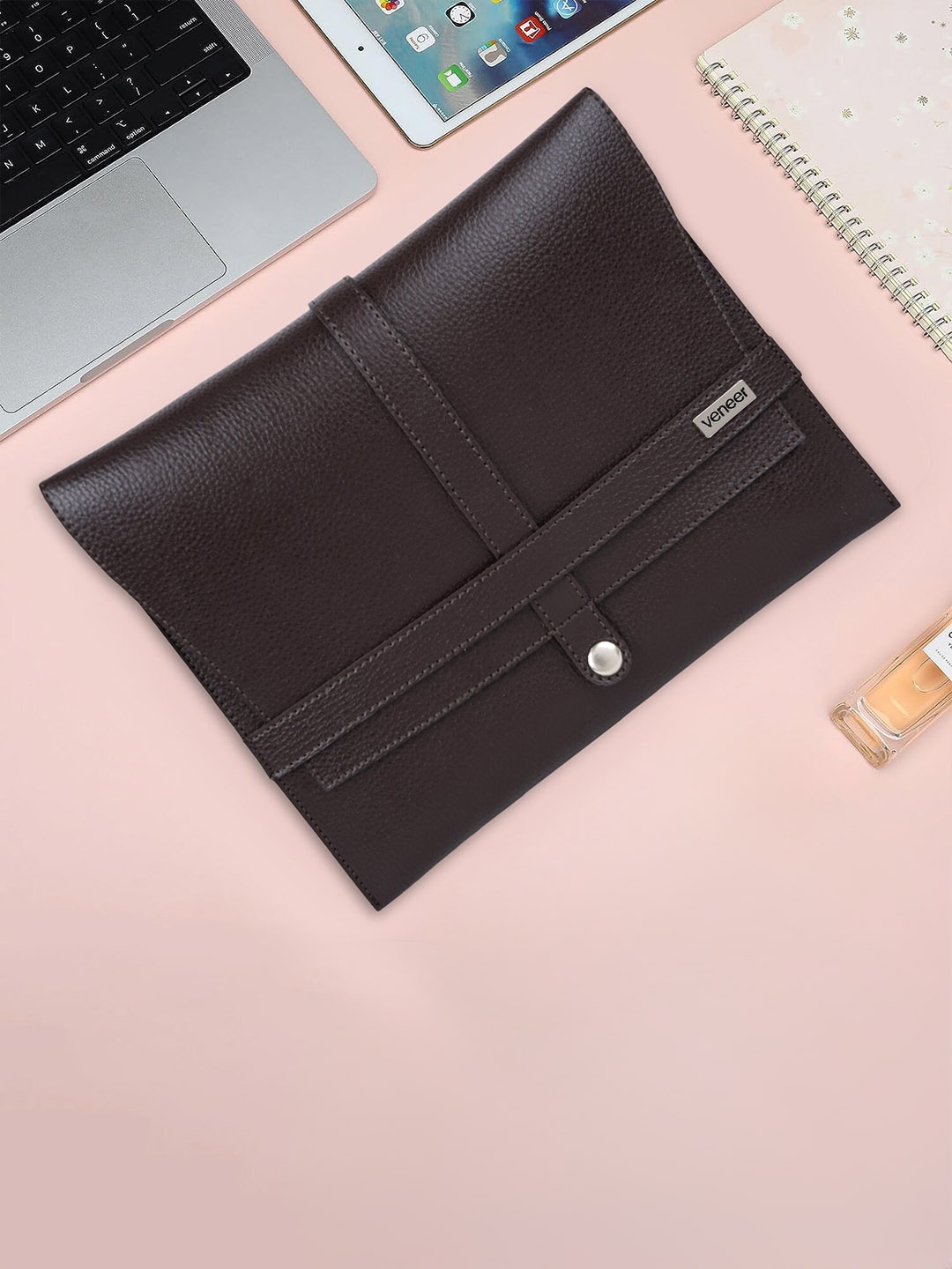 

Veneer Padded Laptop Bag, Brown