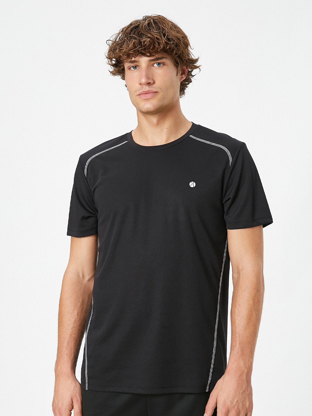 

Koton Round Neck Regular Fit T-shirt, Black