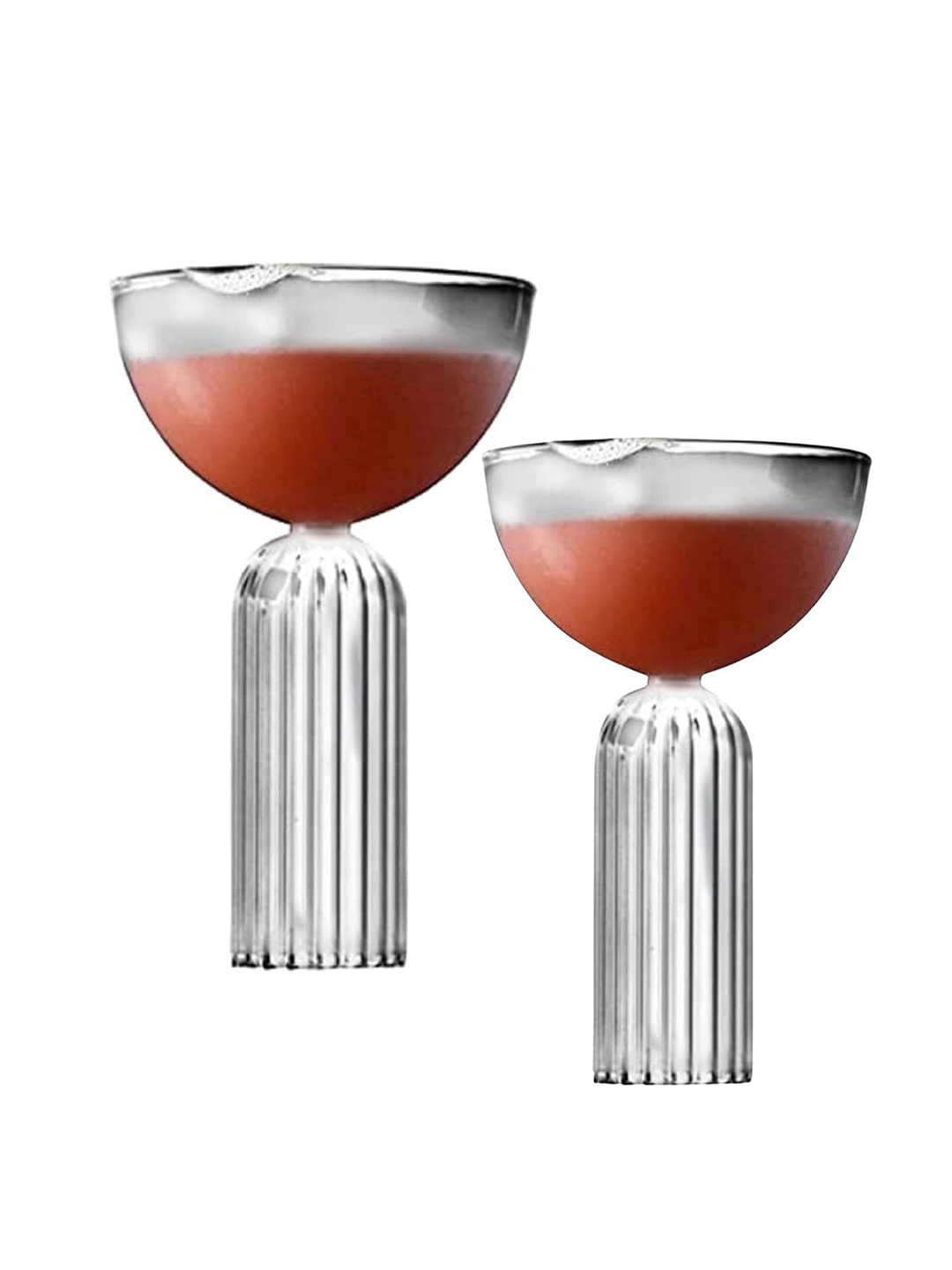 

1219 Avenue Transparent 2 Pieces Glass Martini Glasses 250 ml Each