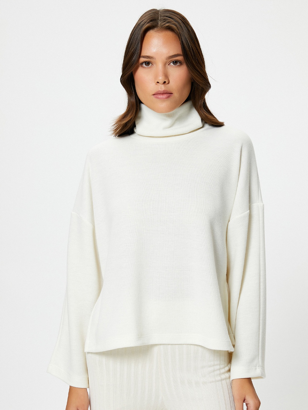 

Koton Turtle Neck Pullover, White