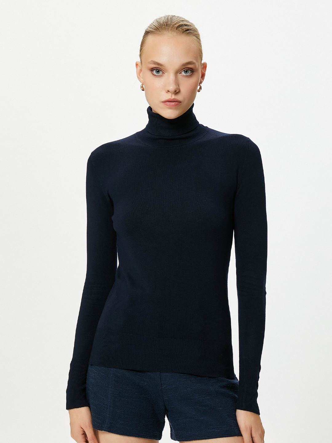 

Koton Turtle Neck Pullover, Navy blue