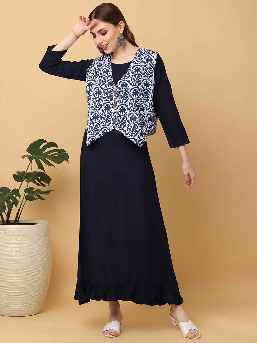 

KALINI A-Line Dress, Black
