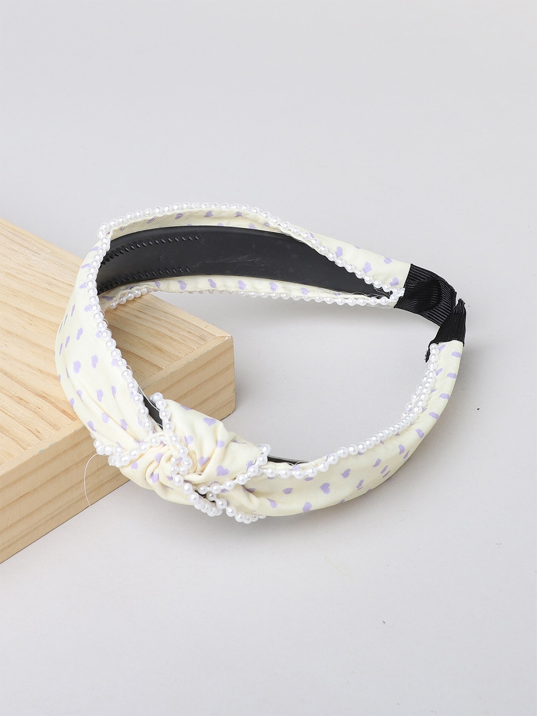 

The Magic Wand Girls Embellished Hairband, Yellow