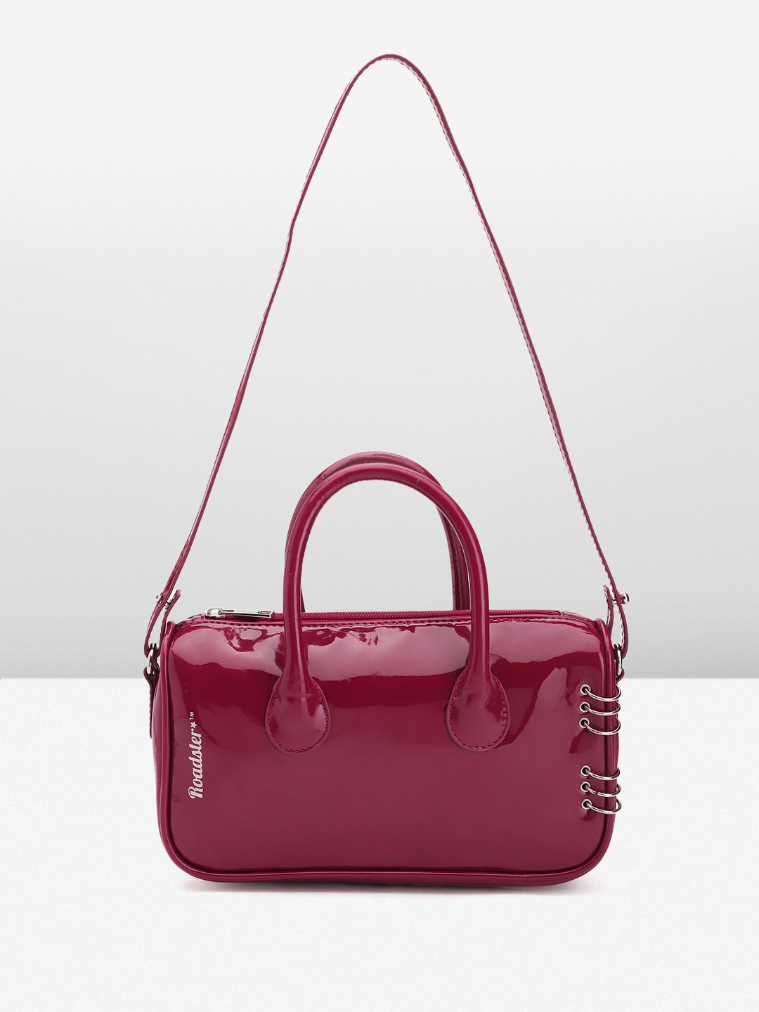 

Roadster The Lifestyle Co. Structured Handheld Bag, Maroon