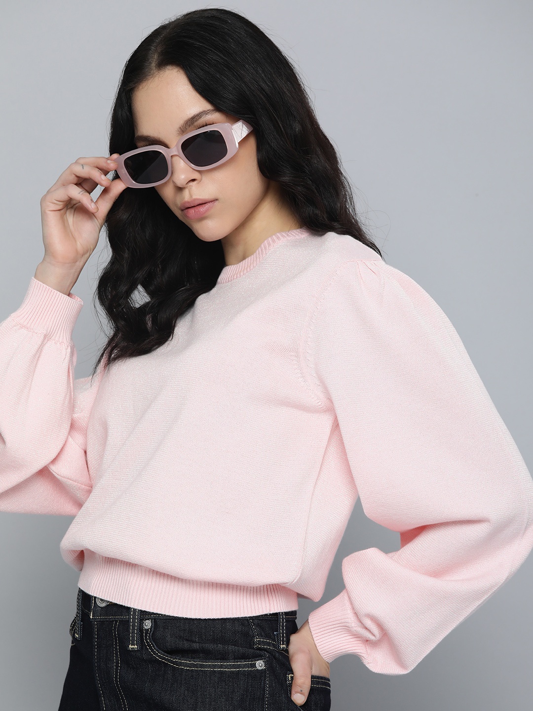 

Levis Knitted Long Sleeves Sweaters, Pink