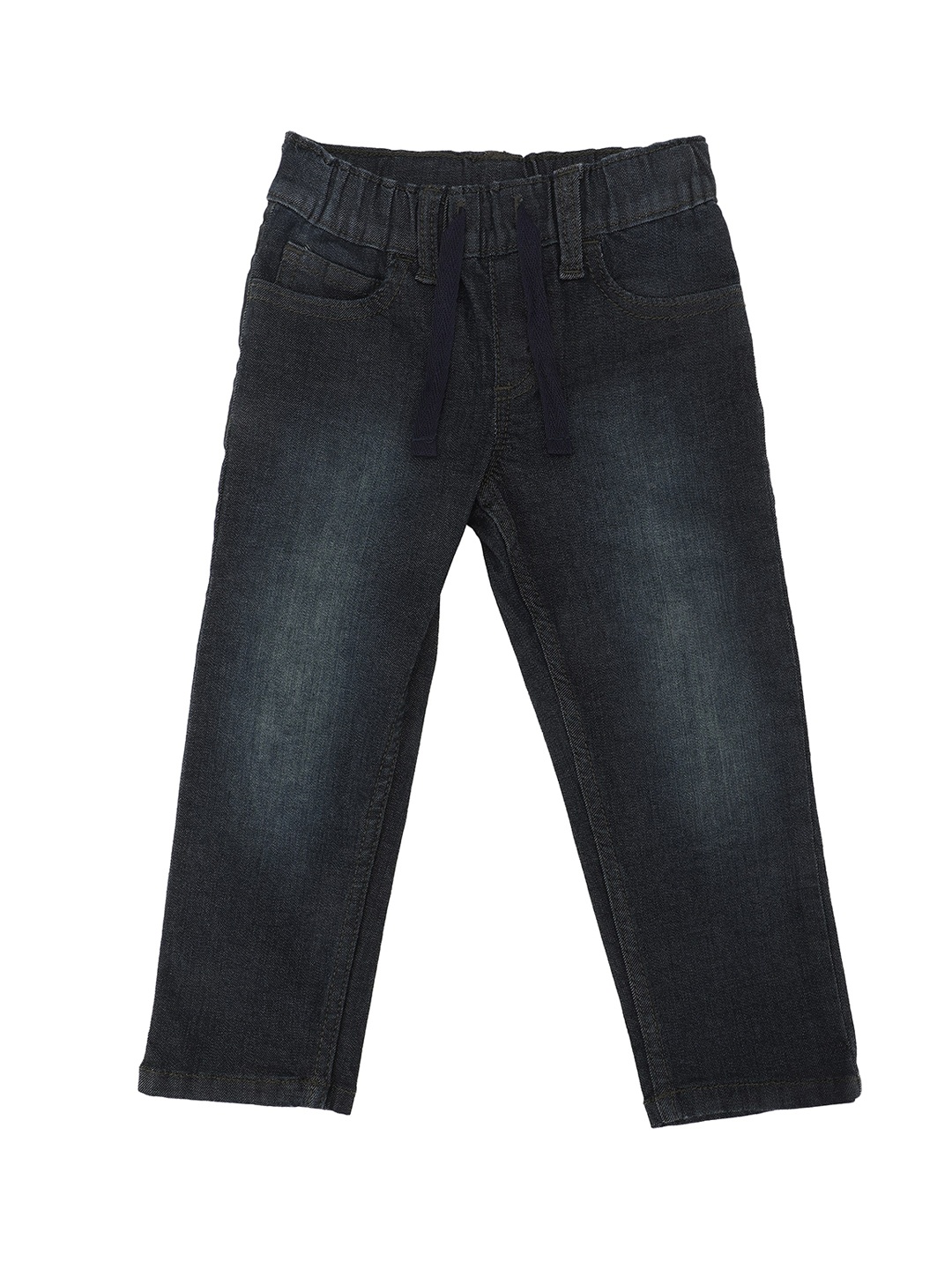 

Cot'N Soft Boys Light Fade Pure Cotton Comfort Stretchable Jeans, Blue