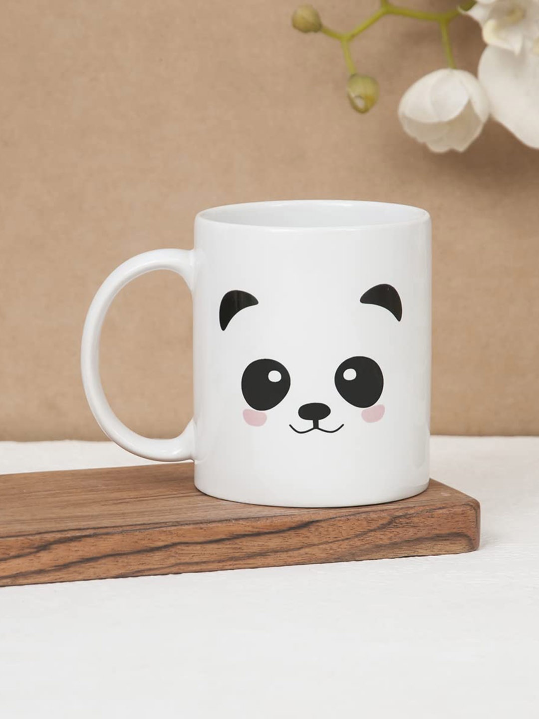 

1219 Avenue White Text or Slogans Printed Ceramic Glossy Mug 300 ml