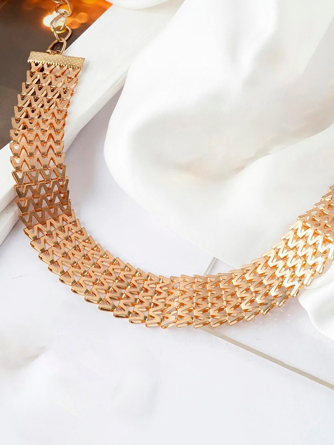 

OOMPH Statement Necklace, Gold