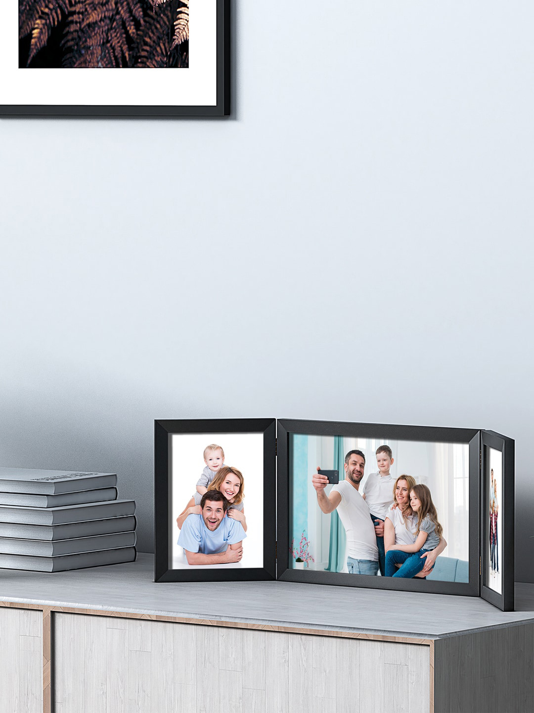 

RANDOM Black 3 Pieces Table Photo Frames