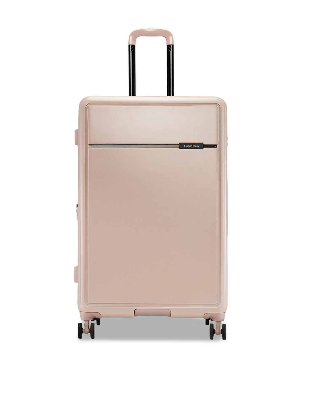

Calvin Klein Rider Putty Hard-Sided Large Check-In Trolley Suitcase, Cream