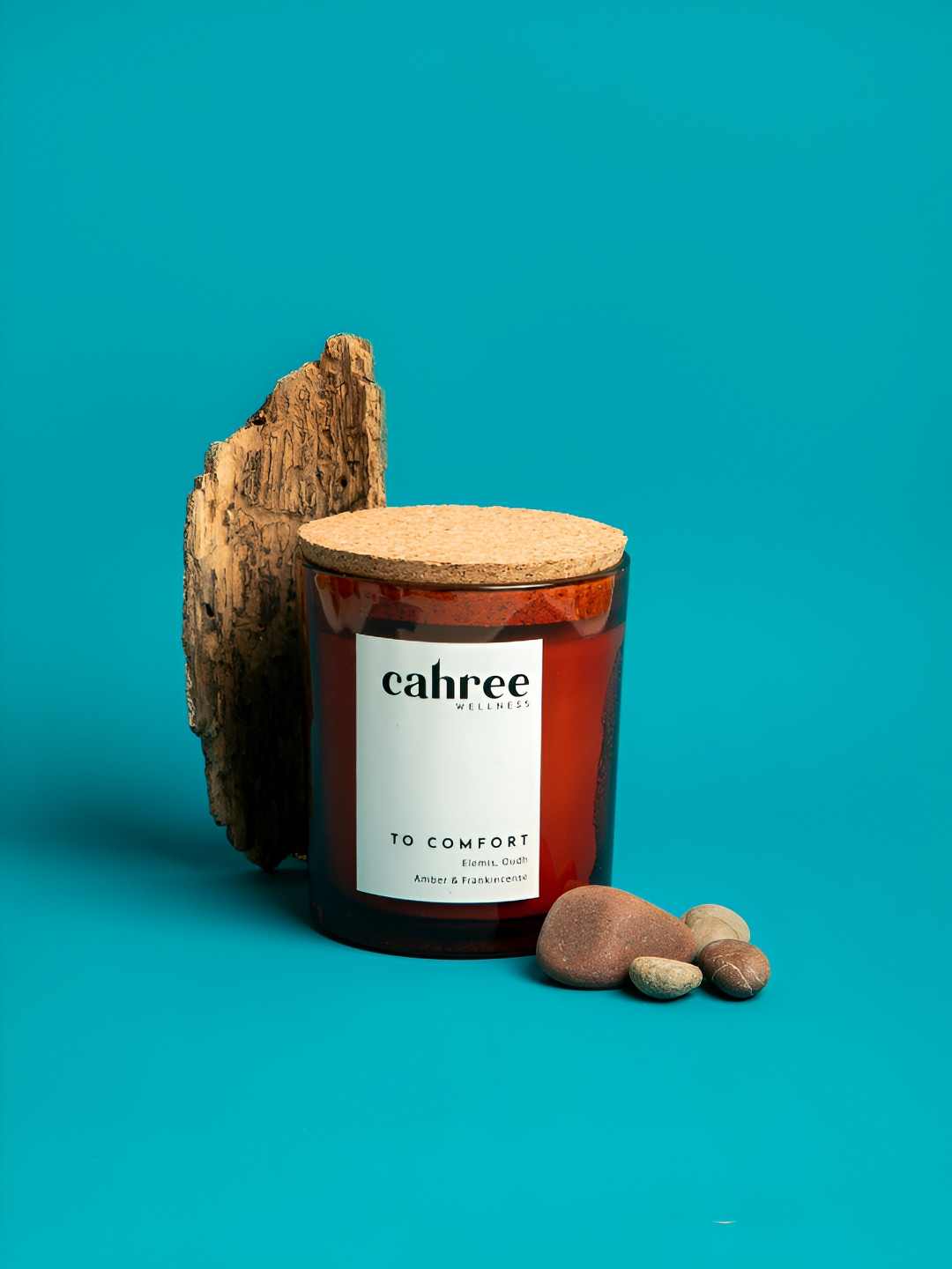 

Cahree Wellness Brown Scented Jar Candle