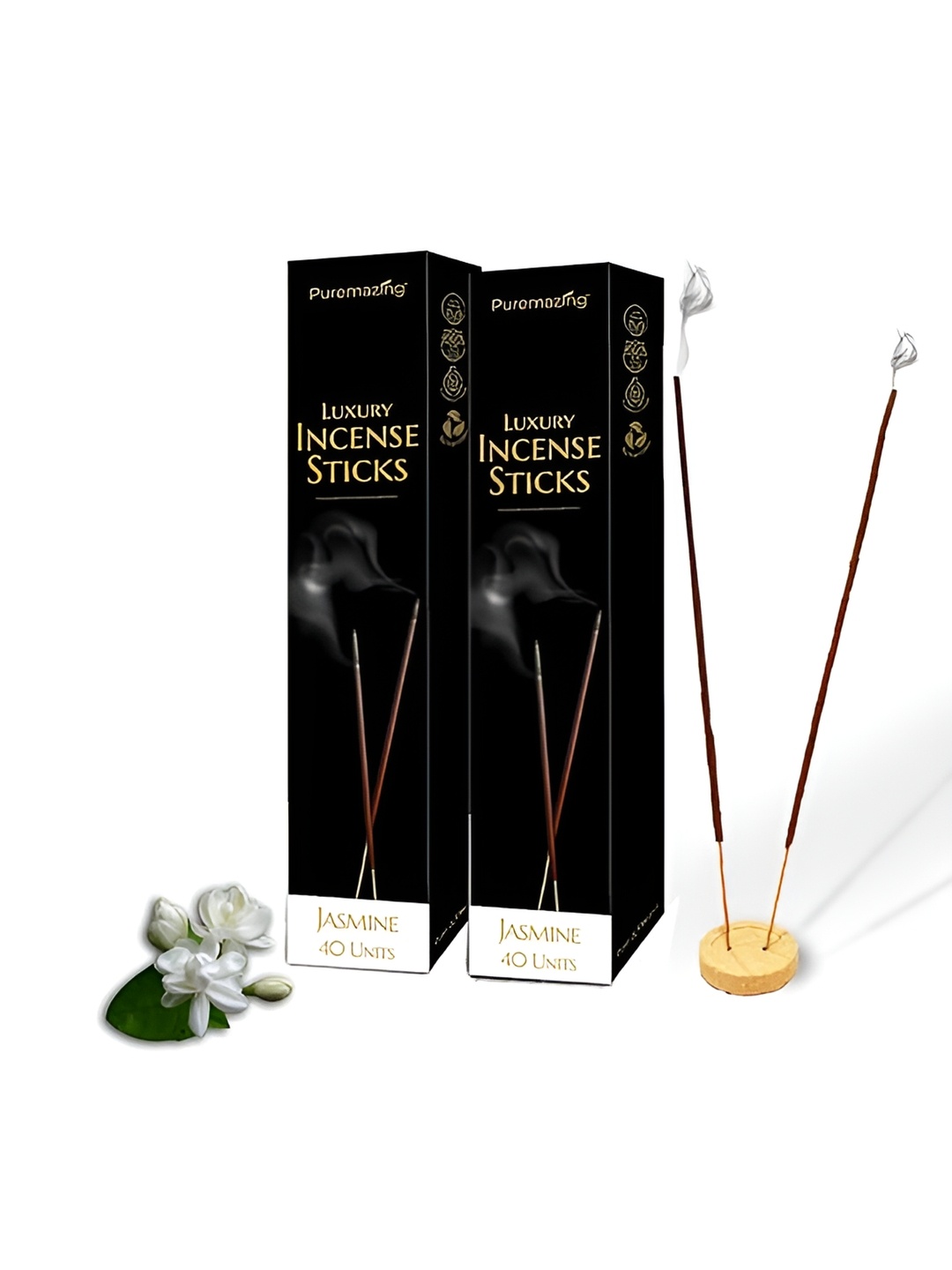 

Imvelo Green your hygiene Puremazing 2 Pieces Brown Jasmine Natural Incense Sticks