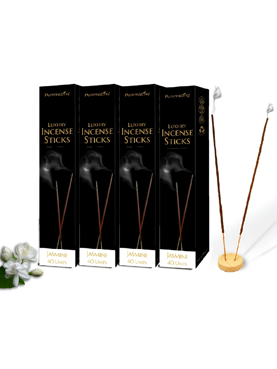 

Imvelo Green your hygiene Puremazing 4 Pieces Brown Jasmine Natural Incense Sticks