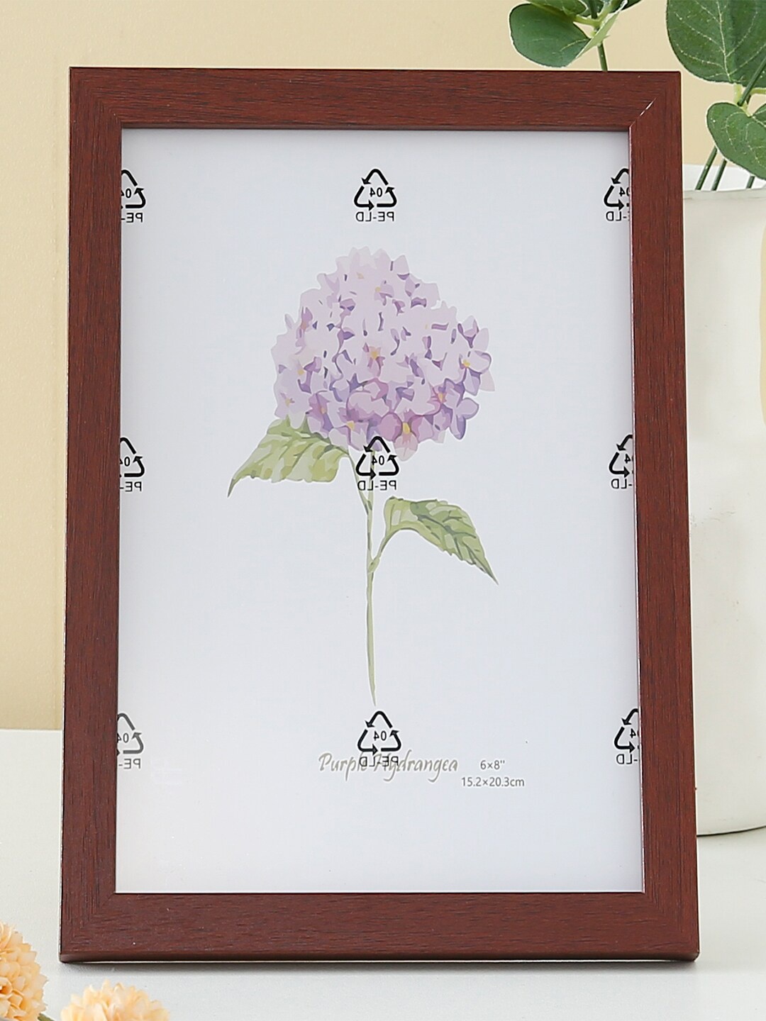

Kuber Industries Brown Rectangle Photo Frames