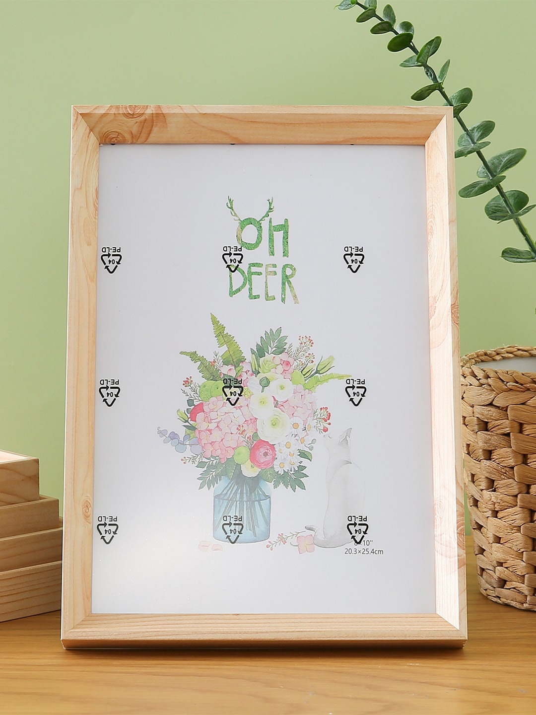 

Kuber Industries Cream Coloured MDF Table Photo Frames