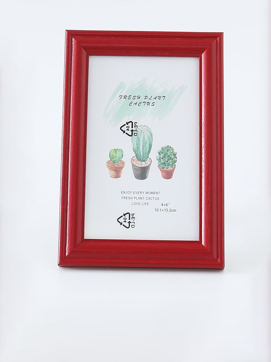 

Kuber Industries Red MDF Table Photo Frames