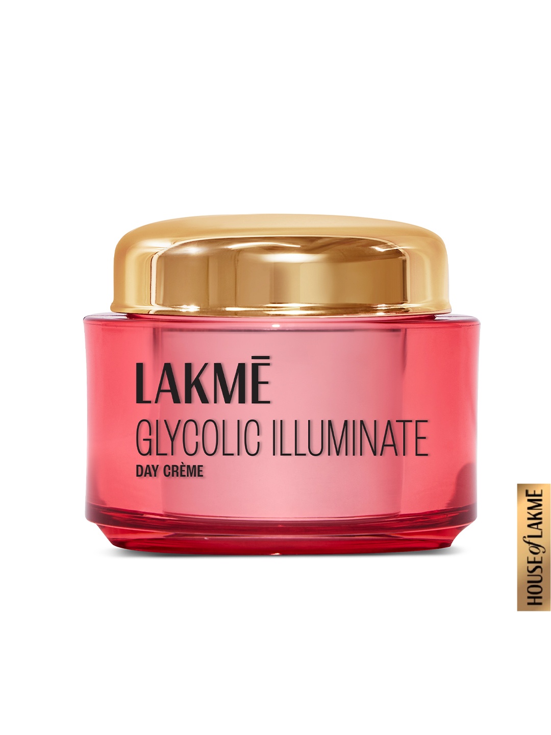 

Lakme Glycolic Illuminate Day Creme with Glycolic Acid for Radiant & Even Tone Skin - 15g, Pink