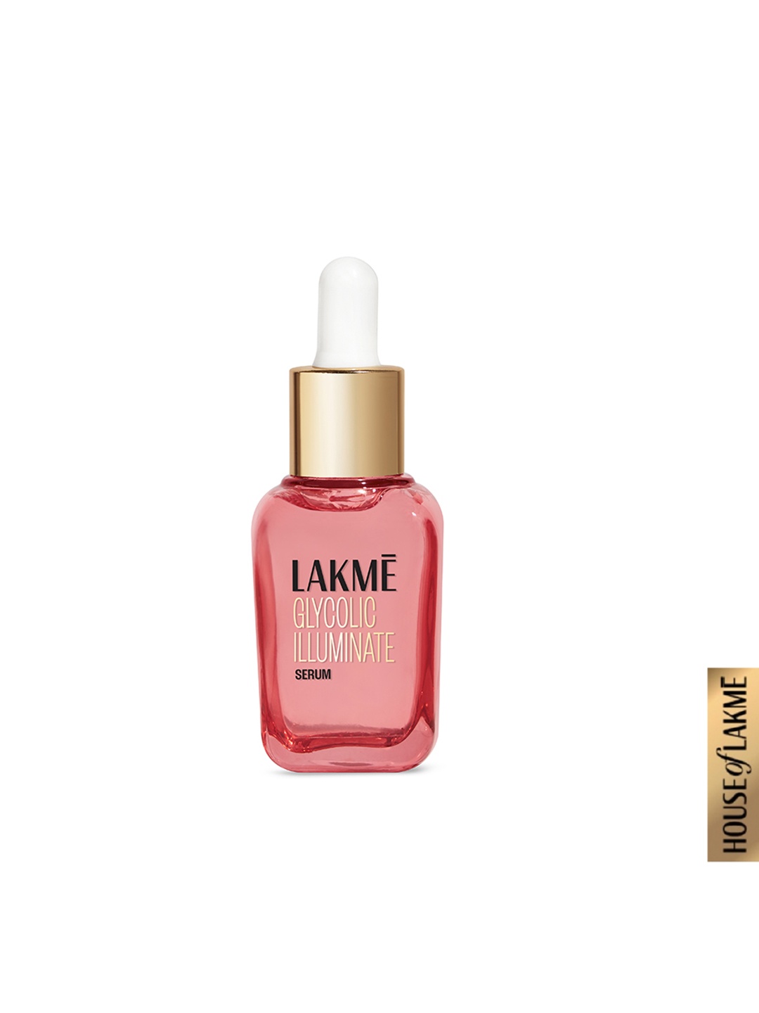 

Lakme Glycolic Illuminate Face Serum with 1% Glycolic Acid To Reduce Dullness - 15ml, Pink