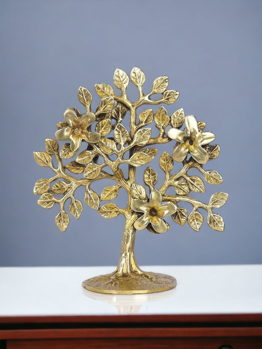 

The Artage Gold-Toned Kalpavriksha Tree Design Idol Showpiece