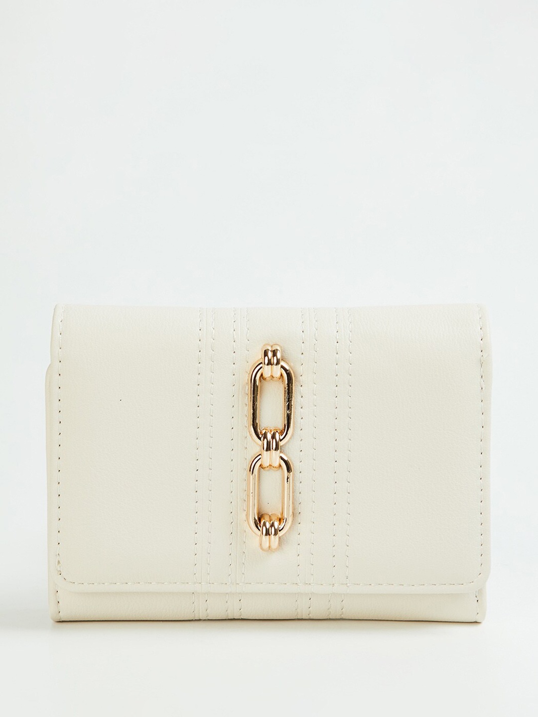 

Ginger by Lifestyle Women Zip Detail Wallets, Beige