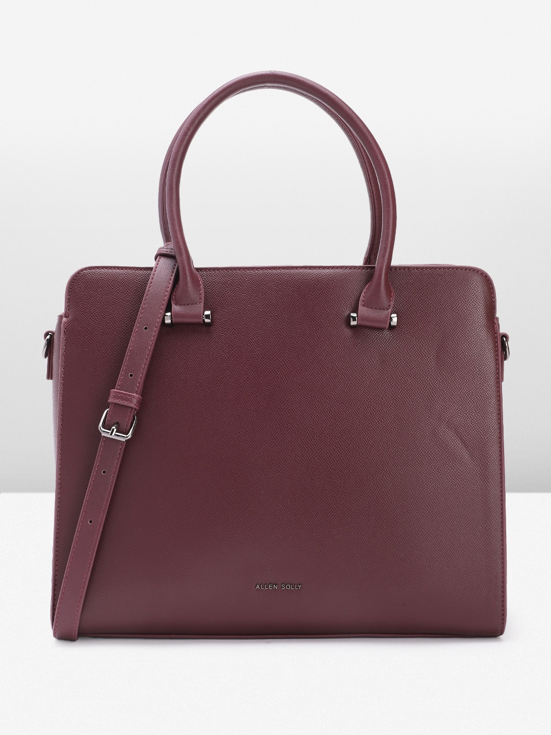 

Allen Solly Handheld Bag, Burgundy