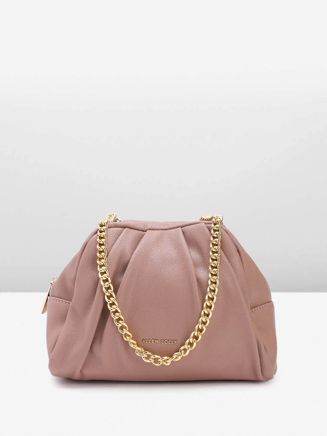 

Allen Solly Structured Sling Bag, Mauve