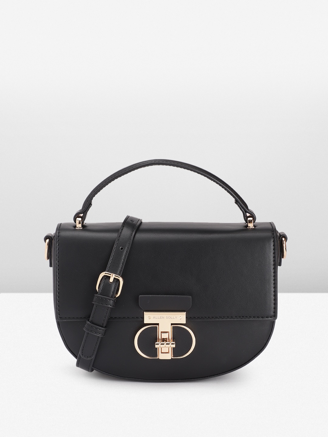 

Allen Solly Half Moon Satchel, Black