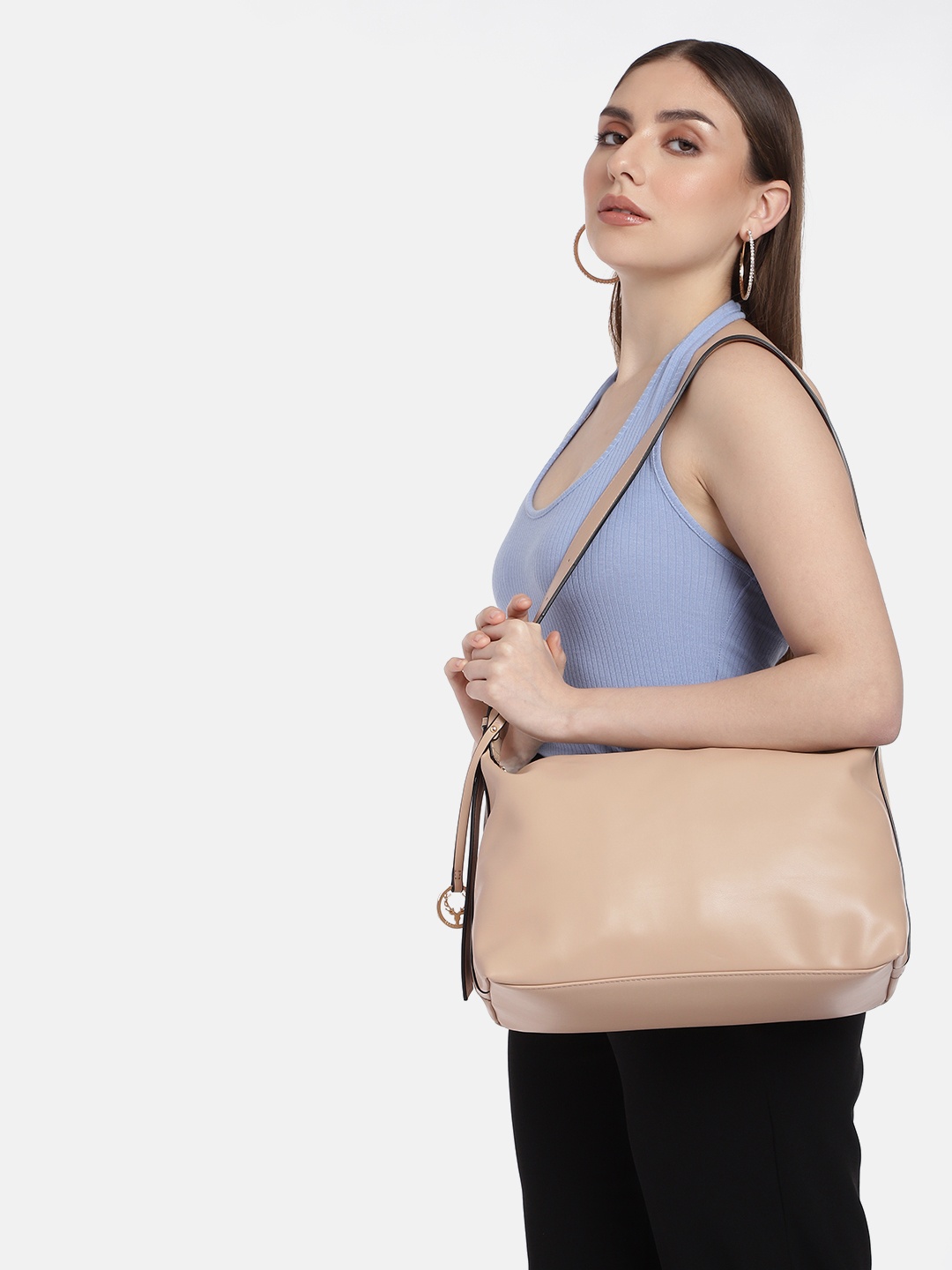 

Allen Solly Women Solid Shoulder Bag, Beige