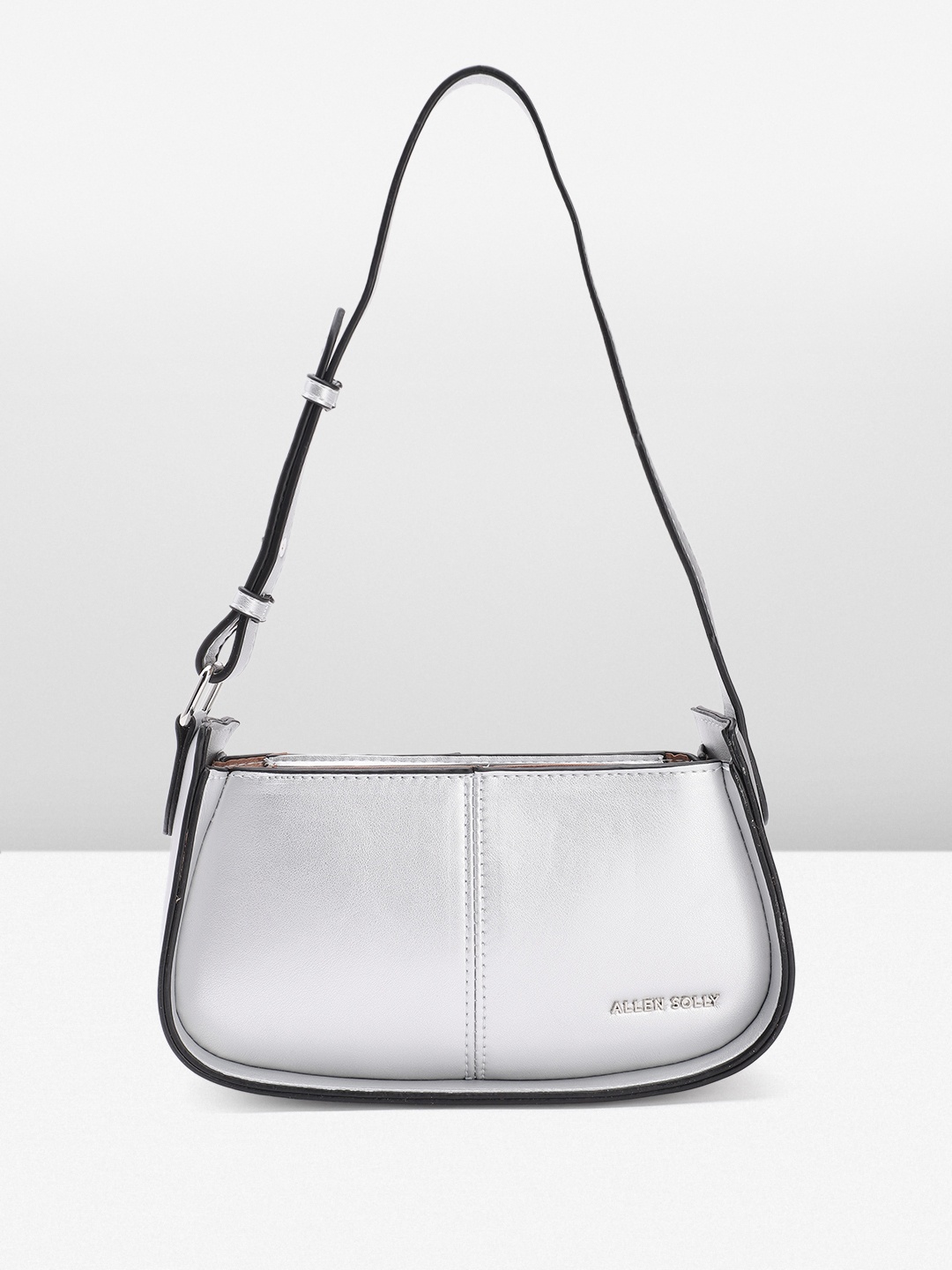

Allen Solly Women Solid Shoulder Bag, Silver