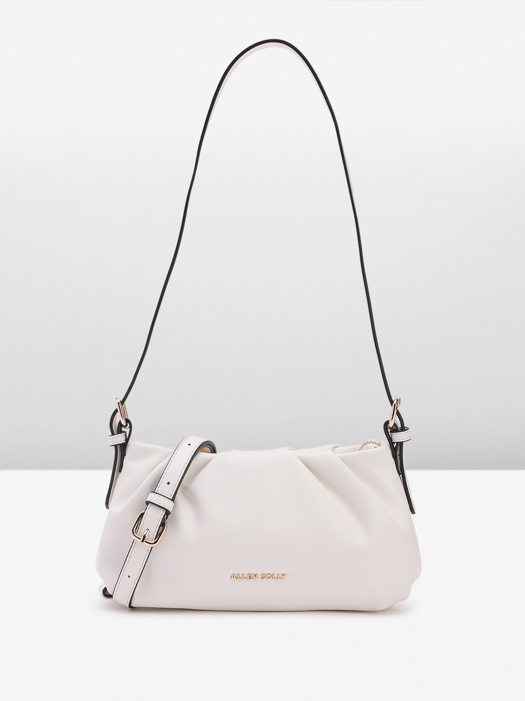 

Allen Solly Solid Shoulder Bag, Off white