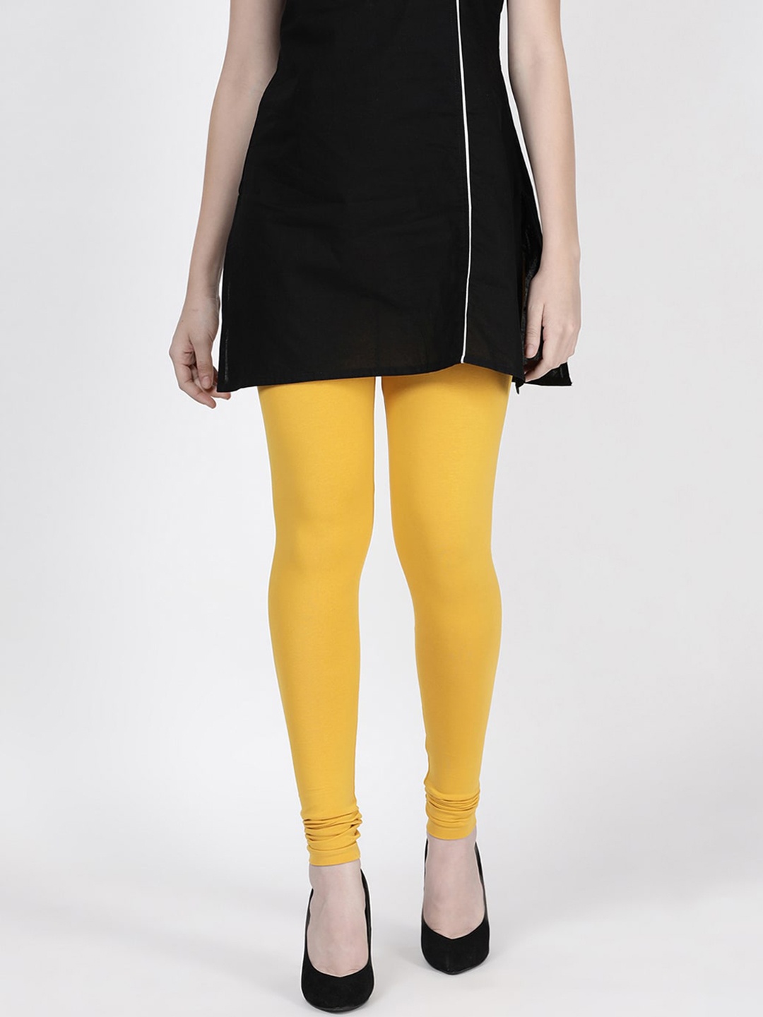 

TWIN BIRDS Churidar Length Leggings, Yellow