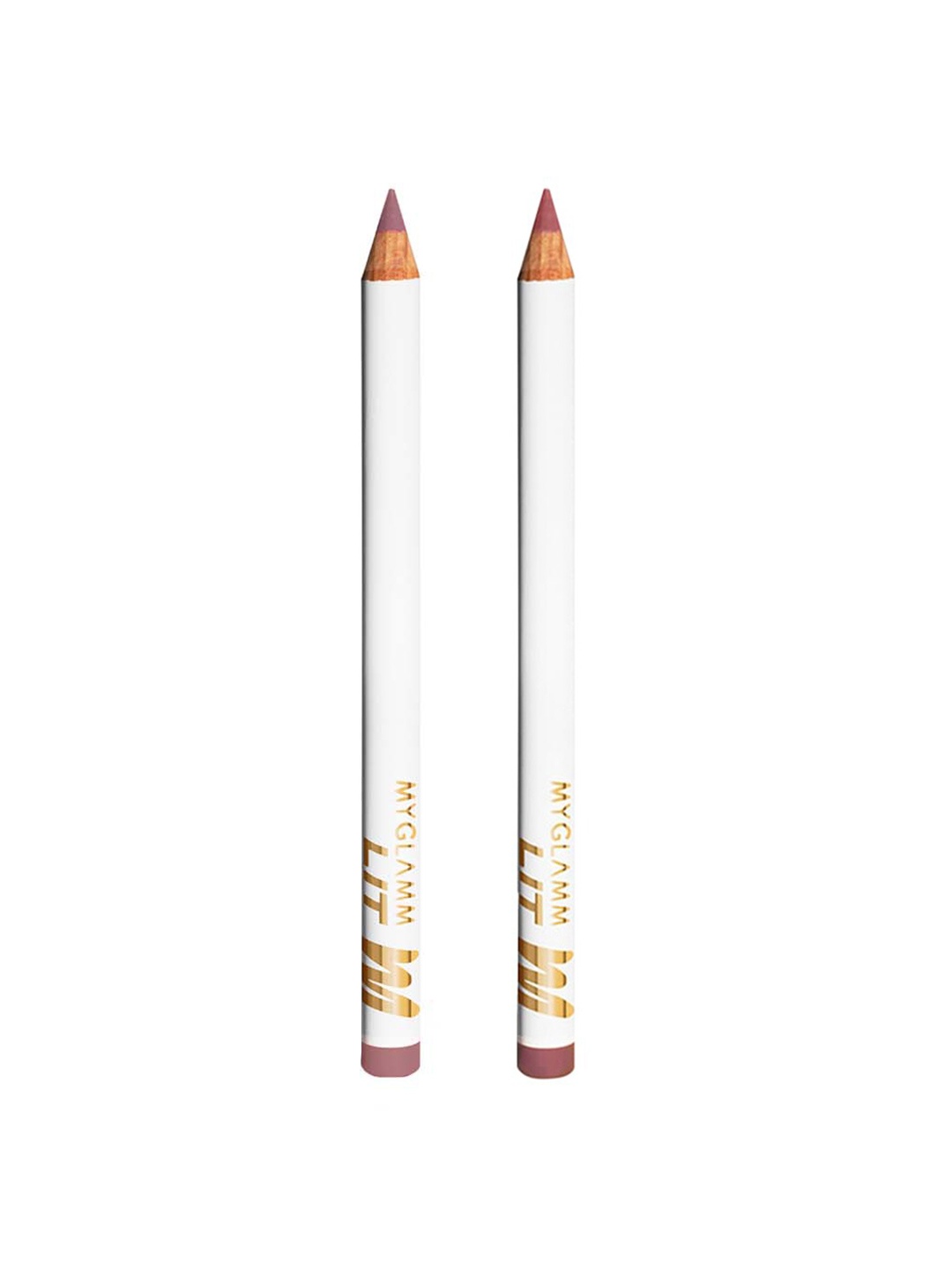 

MyGlamm Set of 2 LIT Matte Lipliner Pencil - Blended & Steez, Pink
