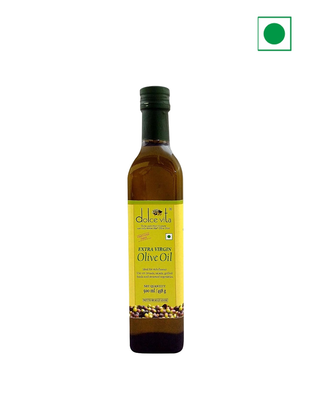 

Dolce Vita Italian Extra Virgin Oil 500 ml, Yellow