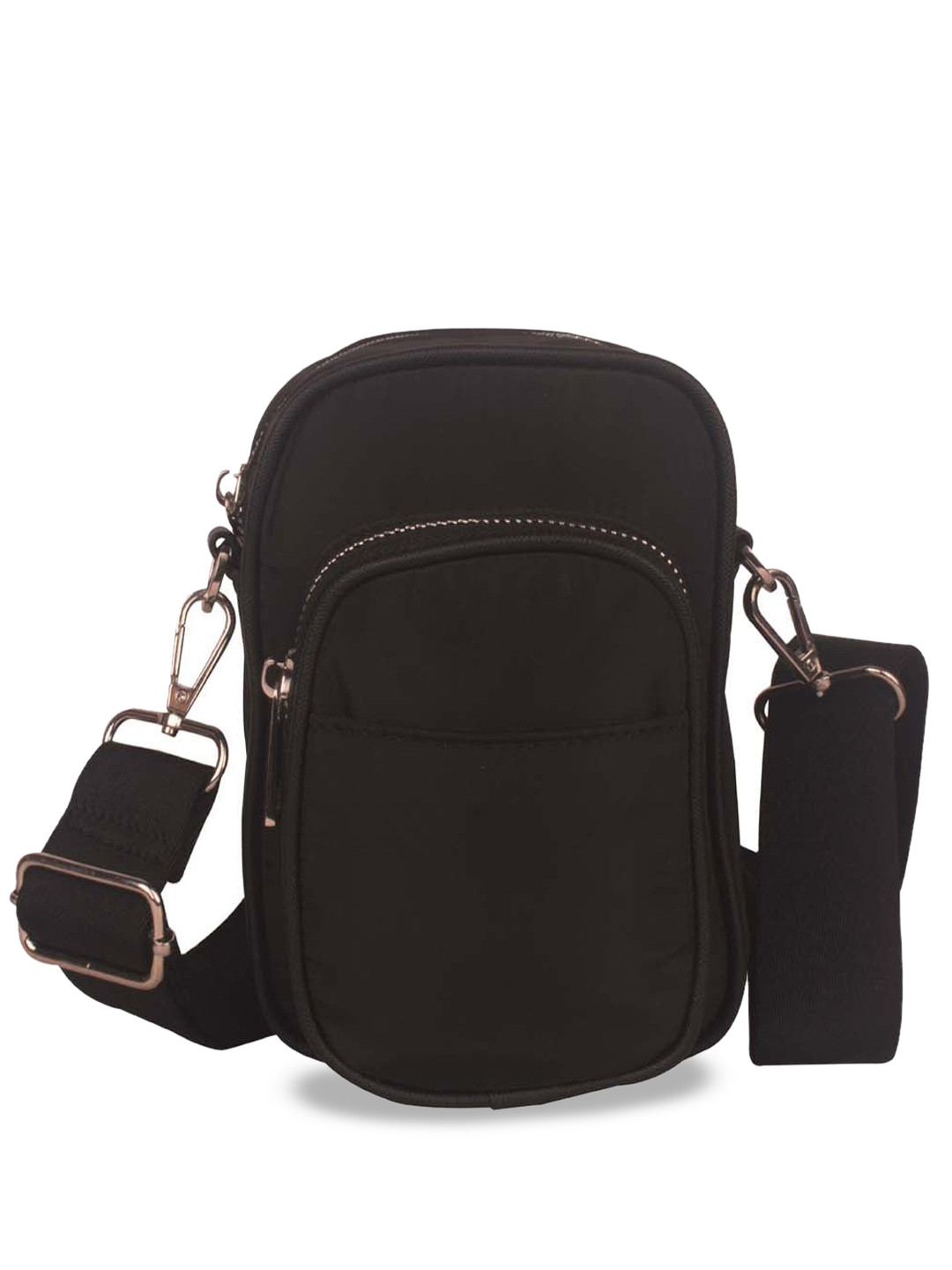 

Bagkok Structured Sling Bag, Black