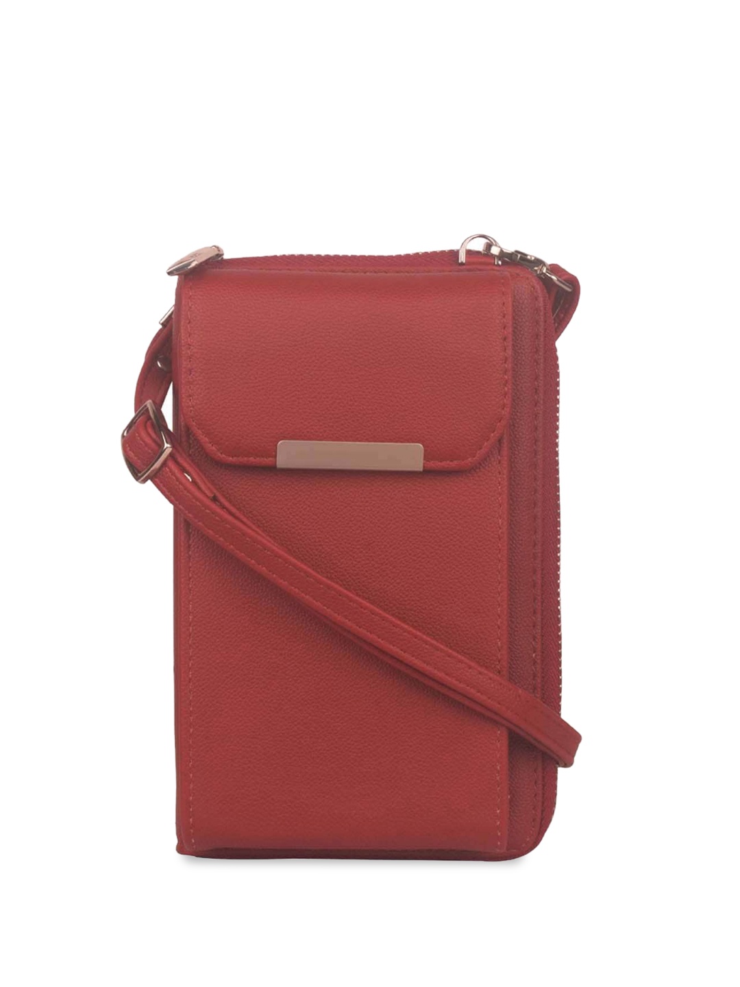 

Bagkok Structured Sling Bag, Maroon