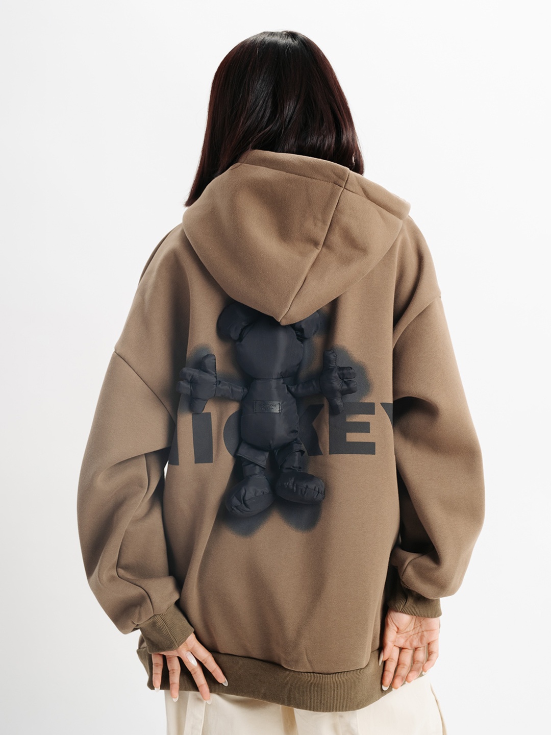 

FREAKINS Women Beige Sweatshirt