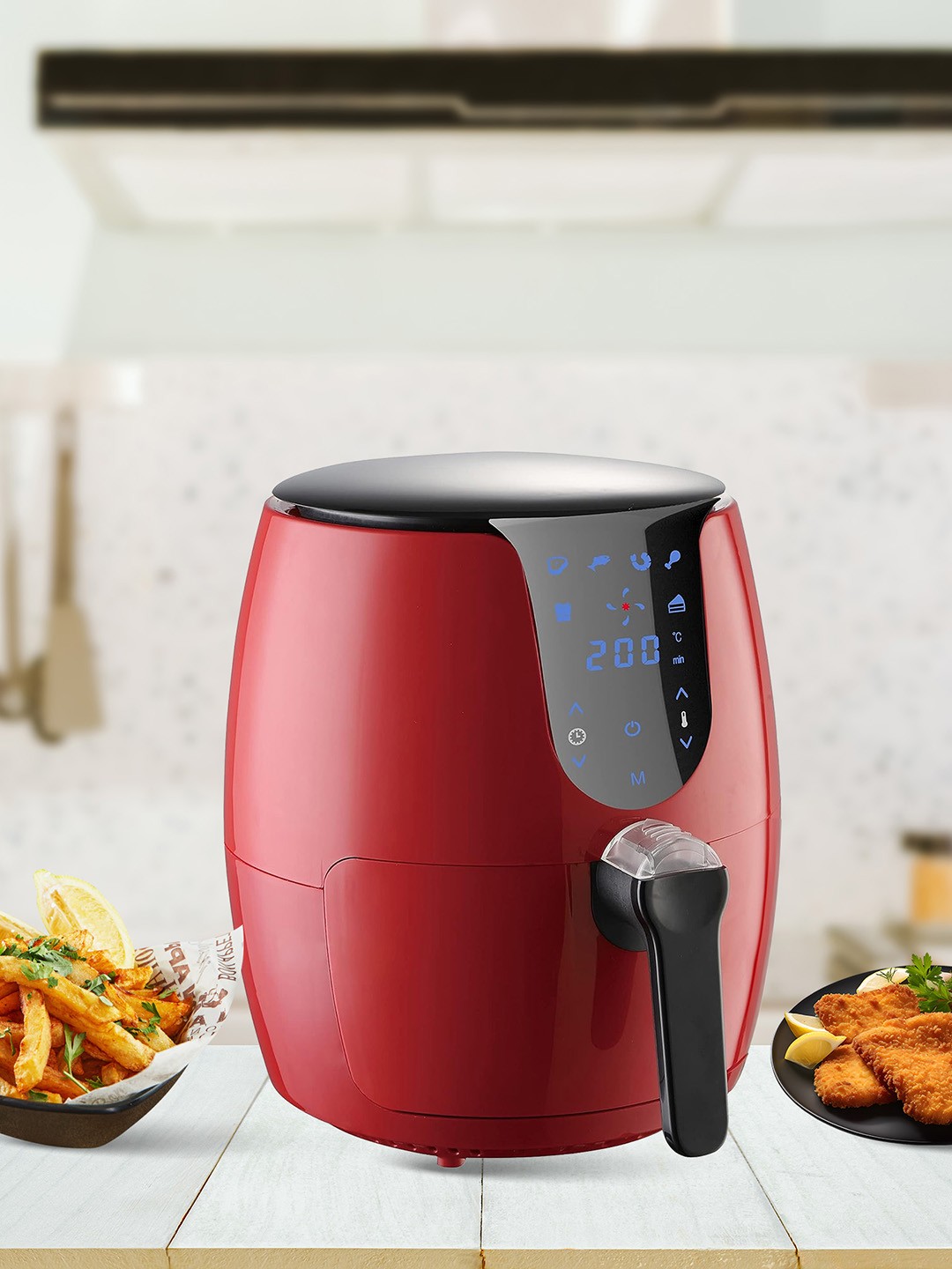 

Solara Digital Air Fryer Large (3.5L), Red