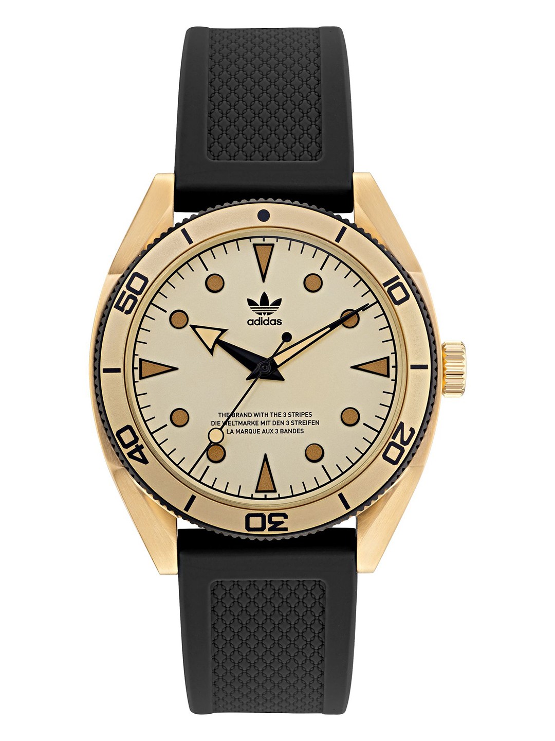 

ADIDAS Originals Unisex Fashion Edition Analogue Watch AOFH220022I, Gold