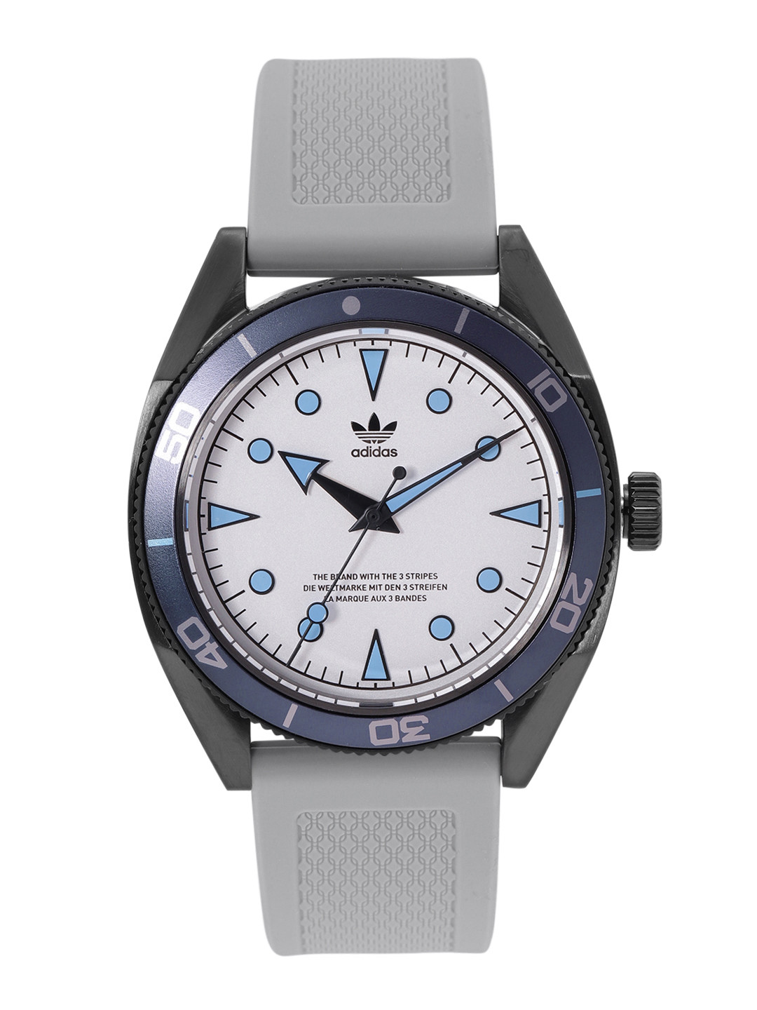 

ADIDAS Originals Unisex Regular Straps Analogue Watch - AOFH220032I, Silver