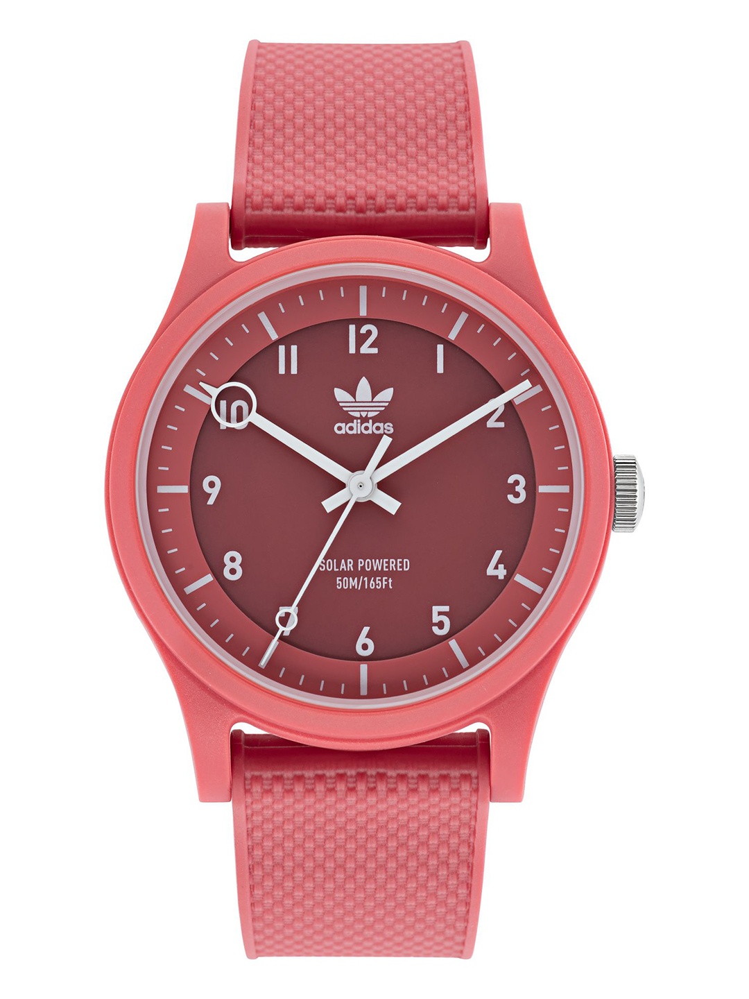 

ADIDAS Originals Unisex Street Project Brand Logo Printed Dial Analogue Watch AOST220462I-, Pink