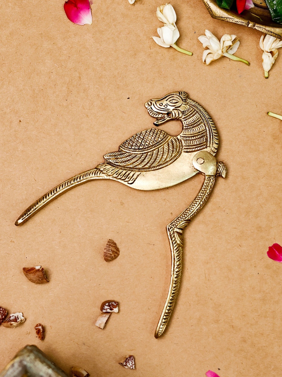 

The Advitya Yali Nut Cutter, Gold